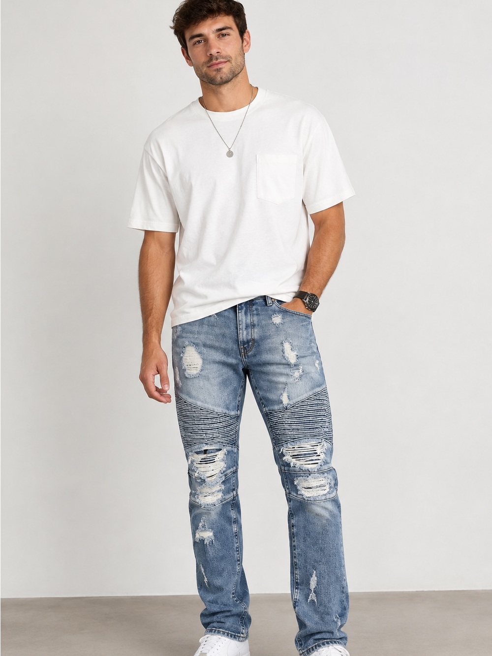 The Heritage By America 1776 Mens Jeans Tag 38x34 Grunge Punk Hip Hop